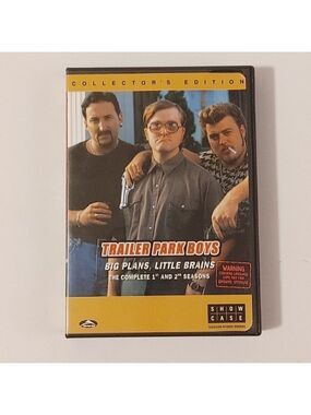TRAILER PARK BOYS BIG PLANS LITTLE BRAINS THE COMPLETE 1ST AND 2ND SEASONS DVD
